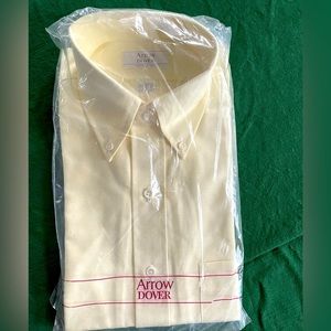 Vintage NWT Men’s sz 15 Short Sleeve button down shirt Pranges